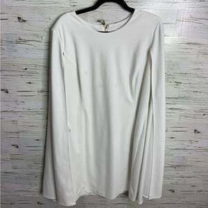 Calvin Klein White Midi Dress cap size 18W
